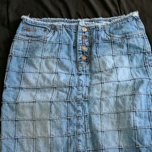 Ralph Lauren Blue Jean Denim Skirt